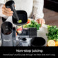 Ninja NeverClog Cold Press Juicer, Powerful Slow Juicer with Total Pulp Control, Countertop, Electric, 2 Pulp Functions - Charcoal (JC151)