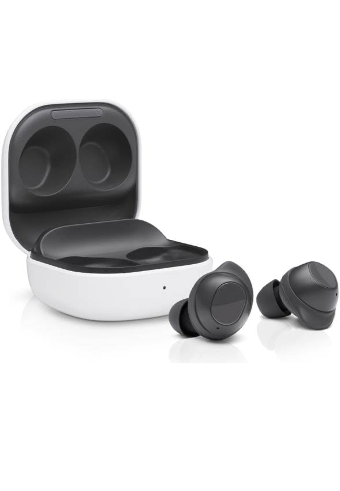 SAMSUNG Galaxy Buds Fan Edition(FE) SM-R400, Aktiewe Geraasdemping, Draadlose Bluetooth v5.2 Oorfone, Android 8.0 en hoër - (Grafiet)