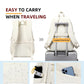College Bookbag Laptop Backpacks 15.6 Inch Kids Elementary School Bag for Teens Girls Boys Water Resistant Sport Travel Back Pack Women Men Work Business Computer Rucksack Off White