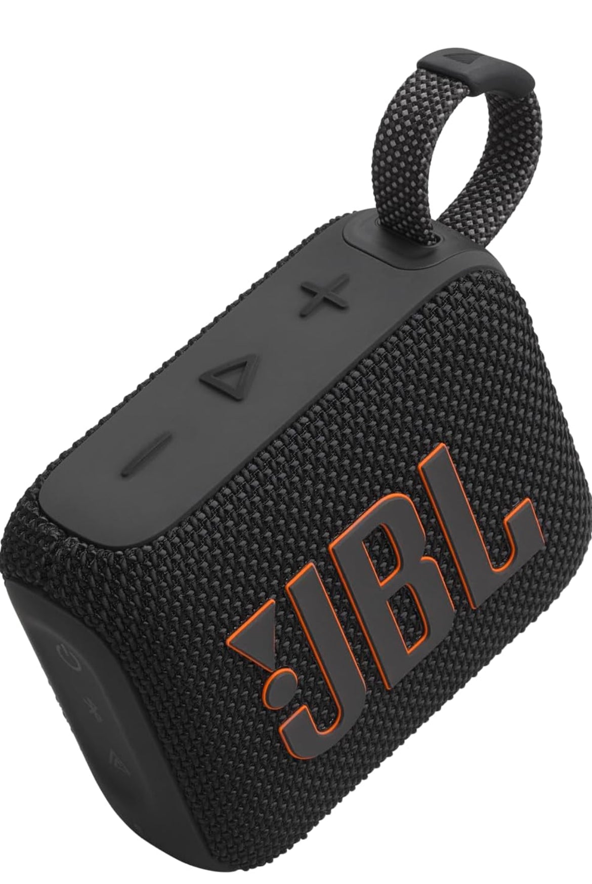 JBL Go 4 - Ultra-Portable, Waterproof and Dustproof Bluetooth Speaker, Big Pro Sound with Punchy bass, 7-Hour Built-in Battery, Made in Part with Recycled Materials (Black)