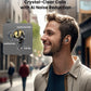 NC20 Active Noise Cancelling Wireless Earbuds, LDAC Hi-Res Sound Bluetooth, 80H Playtime, Dual Pairing, 32 EQ via App, IPX8 Waterproof - Wireless Charging Case