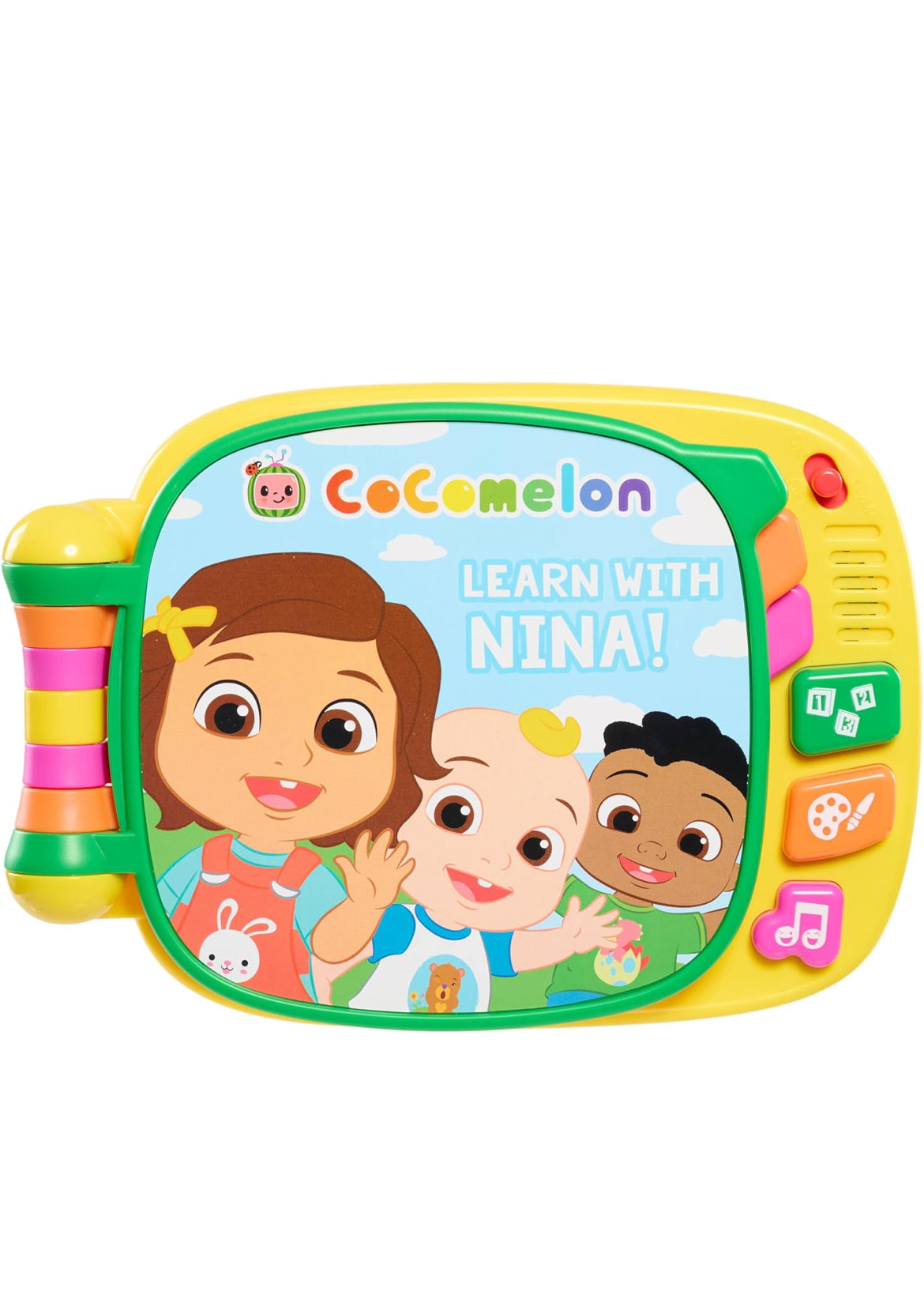 CoComelon Spanish Learning Book, 3 Interactive Modes, Over 50 Phrases and Songs, Counting, Colors, Kids Toys for Ages 18 Month by Just Play