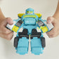 Playskool Heroes Transformers Rescue Bots Academy Rescue Team Pack, 4 Collectible 4.5" Converting Action Figures, Toys for Kids Ages 3 & Up