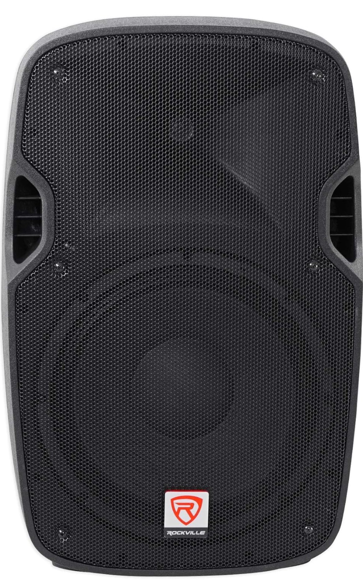 Rockville SPGN128 12 Inches Passive 1200W DJ PA Speaker ABS Lightweight Cabinet 8 Ohm Black