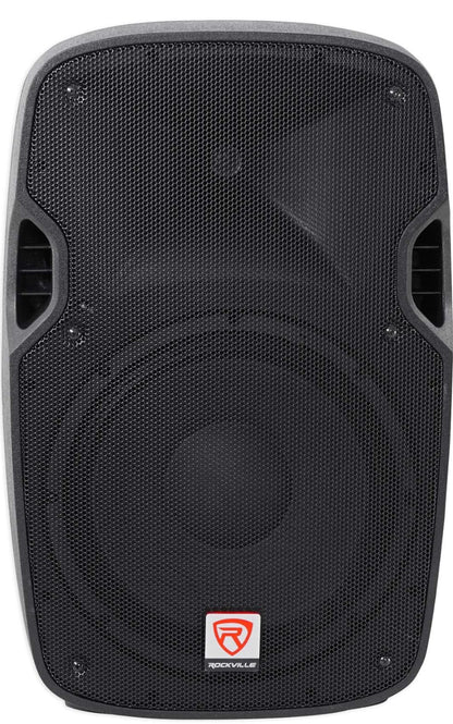 Rockville SPGN128 12 duim passiewe 1200W DJ PA-luidspreker ABS Liggewig Kabinet 8 Ohm Swart
