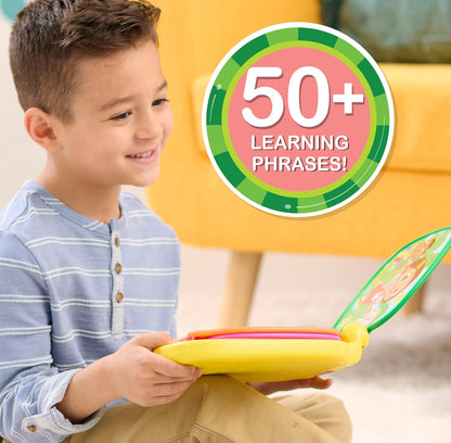 CoComelon Spanish Learning Book, 3 Interactive Modes, Over 50 Phrases and Songs, Counting, Colors, Kids Toys for Ages 18 Month by Just Play