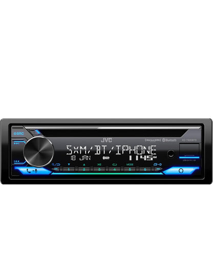 JVC KD-T920BTS-motorstereo met Bluetooth, vooraansluiting vir USB, AUX, Amazon Alexa, SiriusXM Radio Ready, hoëkrag-versterker