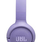 JBL Tune 520C - USB-C Wired on-Ear Headphones with Hi-Res Audio Support, Pure Bass Sound, Comfort fit, USB-C connectivity, 3-Button Remote with Microphone and EQ presets Control (Purple)