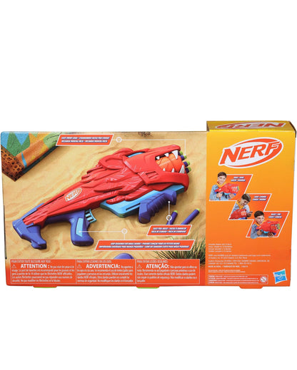 NERF Wild Lionfury, Easy Play Dart Blaster, 16 Nerf Elite Darts, Nerf Blaster Lion Toys for 6 Year Old Boys & Girls & Up, Outdoor Toys