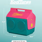 Igloo KoolTunes Retro Cooler – 14 Qt Playmate Bluetooth Boombox w/ Built-In Speakers (Jade - Pink)