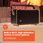 JBL Authentics 300 - Retro Style Wireless Bluetooth/WiFi Home Speaker, Built in Battery (4800mAh) - (White/Gold)