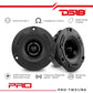 DS18 PRO-TWX1/BK 3.8" Aluminum Super Bullet Tweeter, 240W Max - PAIR