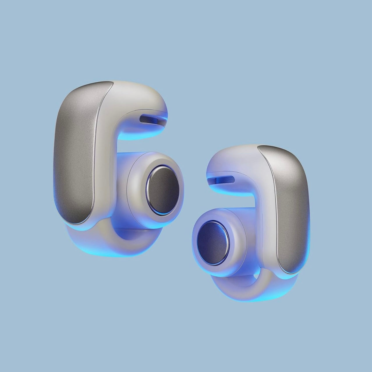 NEW Bose Ultra Open True Wireless Earbuds with OpenAudio Clip On Design - White Smoke