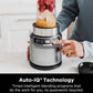 Ninja BN401 Nutri Pro Compact Personal Blender, Auto-iQ Technology, 1100-Peak-Watts, with (2) 24-oz. To-Go Cups & Spout Lids - Cloud Silver
