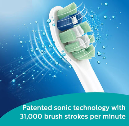 Philips Sonicare 2-reeks herlaaibare elektriese tandeborsel vir plaakbeheer - HX6211