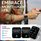 Upgraded Smart Watch for iPhone & Android, 1.83" Fitness Tracker Bluetooth Call IP68 Waterproof Sleep Monitor, 100+ Sport Modes