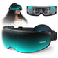 Eyeris Caligo Eye Massager w/ Mist & Temple Massager for Migraines,Head Circumferences 21.7" to 27.5" (Green)