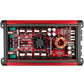 DS18 SXE-1200.4/RD Car Amplifier Stereo Full-Range Class A/B 4-Channel @4 OHM 1200 Watts - Powerful and Compact Amp  - NEW