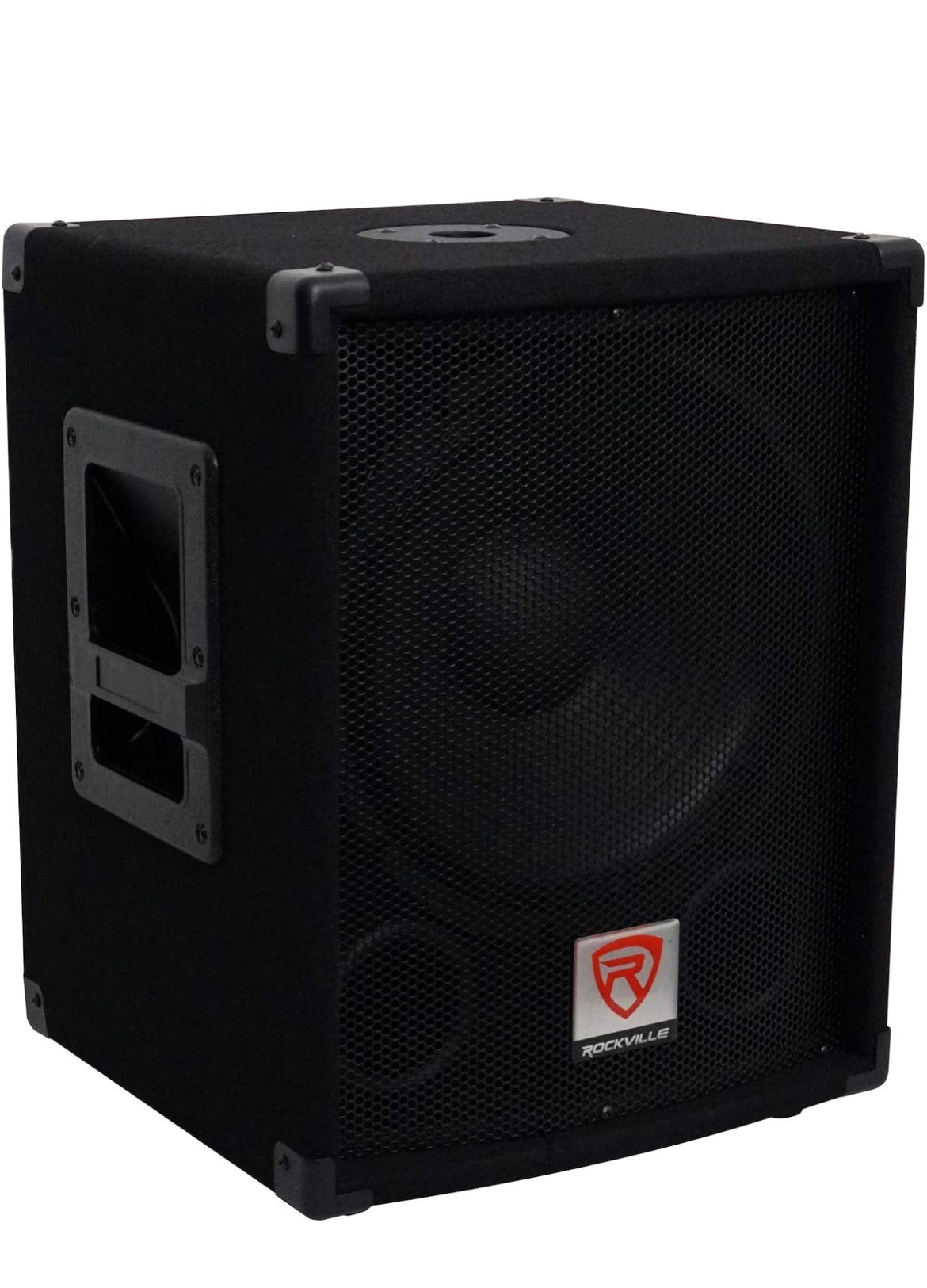 Rockville 2 SBG1124 12" 600 Watt Passiewe 4-Ohm Pro DJ Subwoofers, MDF/Paalbevestiging