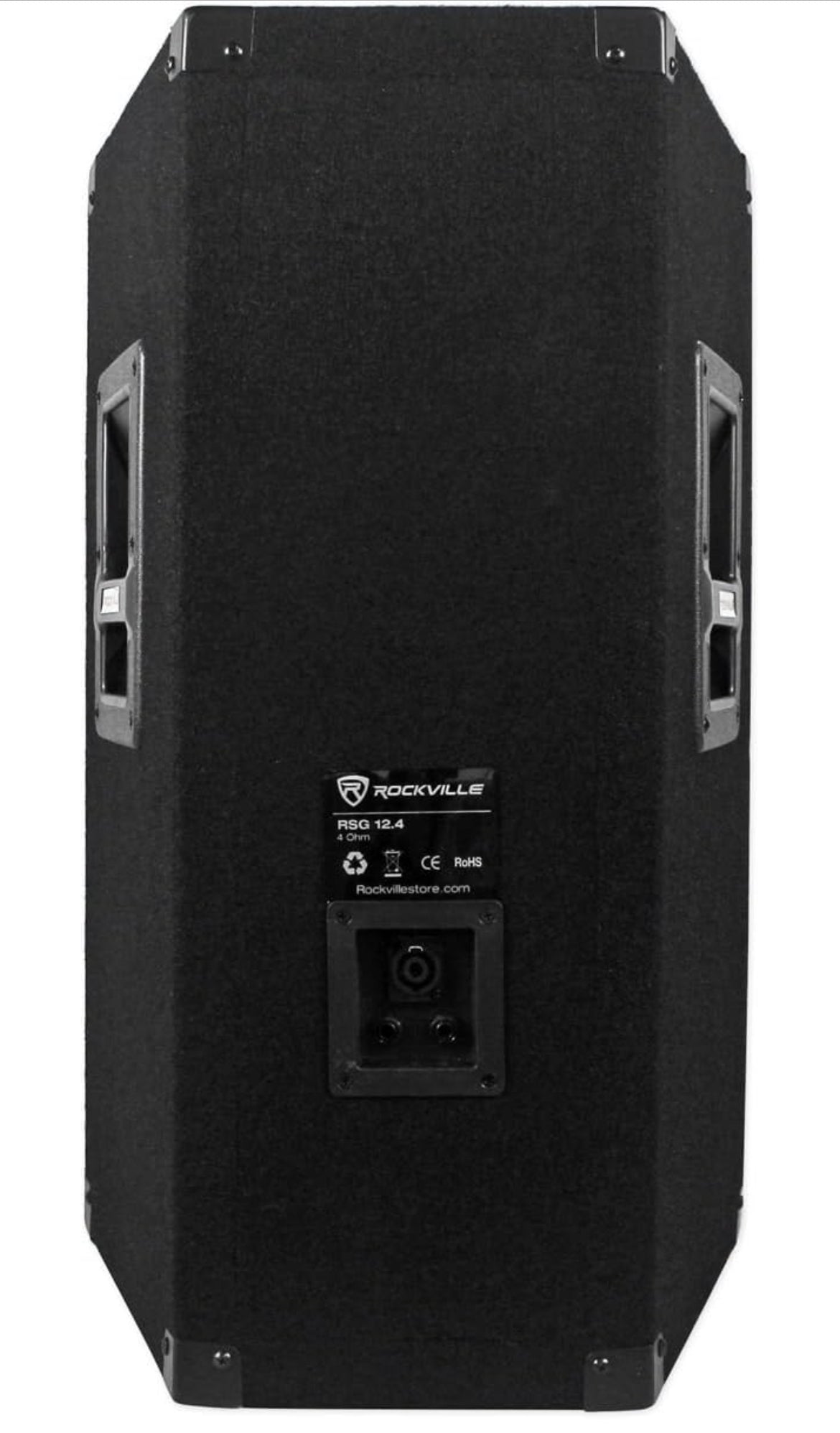 Rockville (2) RSG12.4 12 3-Way 1000 Watt 4-Ohm Passive DJ/Pro Audio PA Speakers -  BUNDLE