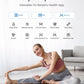 Smart Body Fat Scale w/ RGB Lighting, Rechargeable Scale with BMI, Body Fat, Muscle Mass, Color Changing