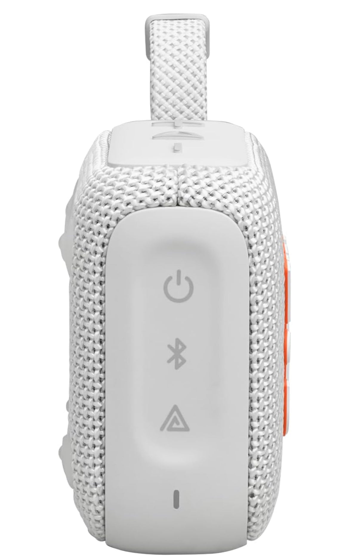 JBL Go 4 - Ultra-Portable, Waterproof and Dustproof Bluetooth Speaker, Big Pro Sound with Punchy bass, 7-Hour Built-in Battery, Made in Part with Recycled Materials (White)