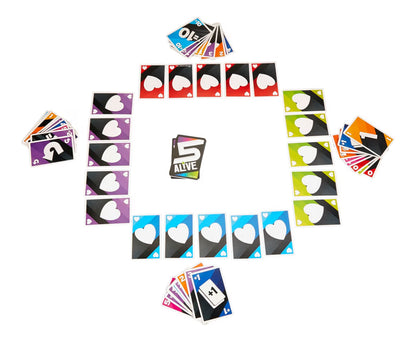 Hasbro Gaming 5 Alive Card Game Fast-Paced for Kids and Families