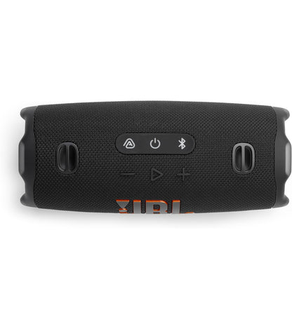 JBL Charge 6 - Draagbare Waterdigte & Valvaste Bluetooth-luidspreker met 'n Stewige/Verwyderbare Draagband (Swart)