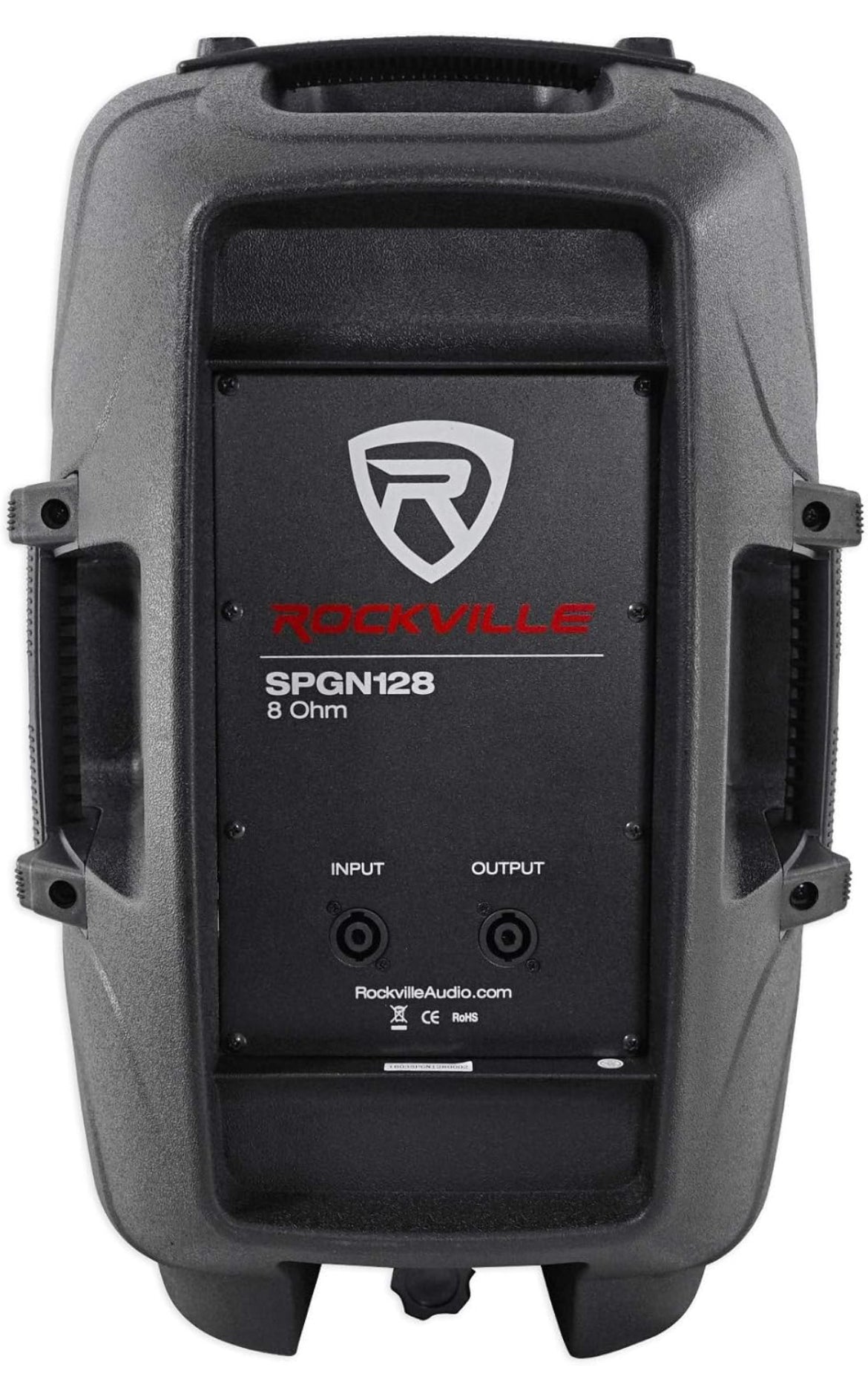 BUNDLE (2) Rockville SPGN128 12" 8-Ohm Passive 2400w DJ PA Speakers PACKAGED