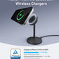 Anker MagGo iPhone 16 MagSafe-Compatible Wireless Charger Stand (No AC Adapter)