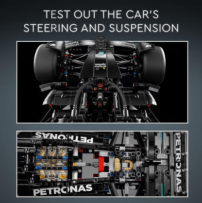 LEGO Technic Mercedes-AMG F1 W14 E Performance Modelmotorstelstelle - Formule 1-boustelle Wedrenmotor met Realistiese Besonderhede - 42171