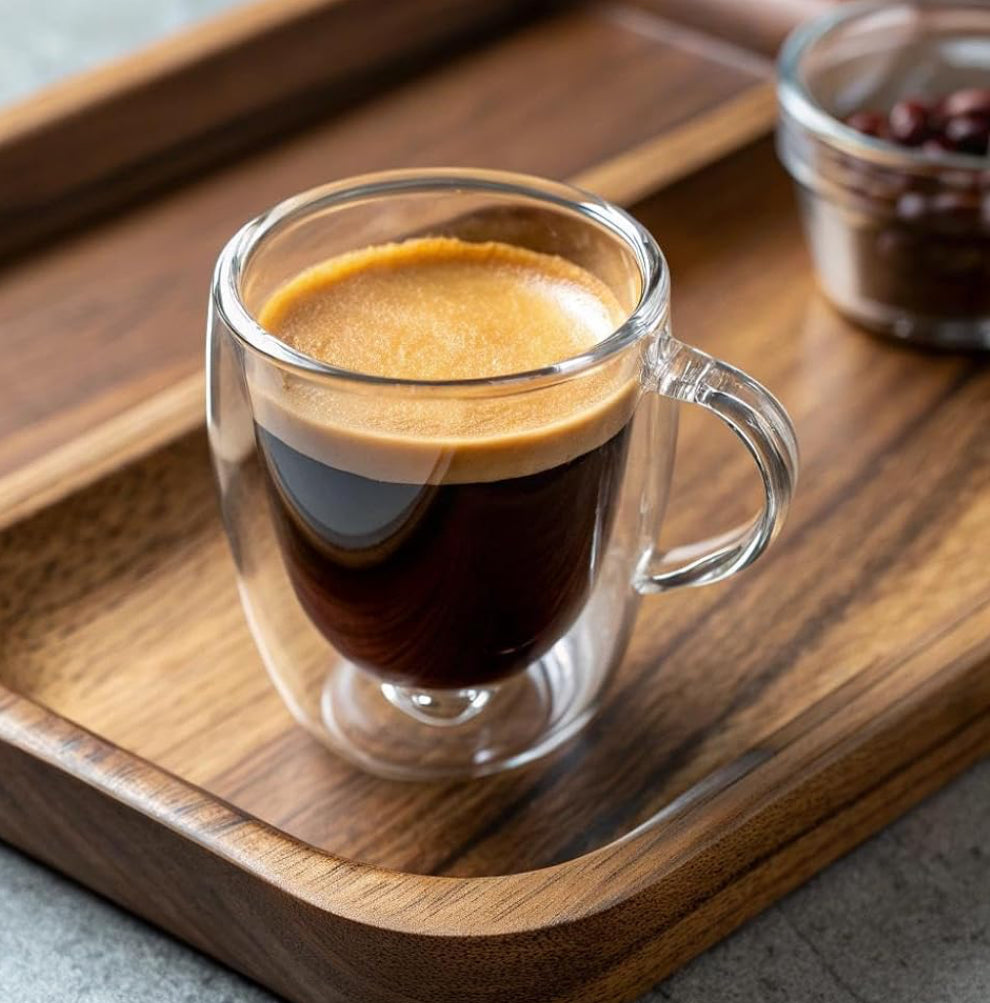 Nespresso Kapsules Vertuo, Dubbele Espresso Chiaro, Medium Roes Espresso Koffie, Brousels 80ml. - 30 Kapsules Koffie