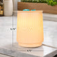 Scentsationals Modern Wax Melt Warmer, for Scented Wax Melts - Cera - Contemporary Fragrance Warmer for Cubes and Tarts