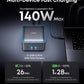 Anker TB5 Docking Station, 14 Ports Thunderbolt 5 Docking Station with 140W Max - NEW