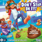 Hasbro Gaming Don't Step in It!  Game, Blindfolded, Poop Party Game | Spinner with 8 Fun Animal Moves - Funny Kids Board Games