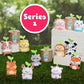 Sakuties Mini Collectible Stylized Plush Stuffed Animals, 3-pack Blind Collectible, Kids Toys for Ages 3 Up by Just Play