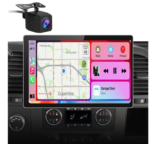 11.5" Car Stereo for Chevy Chevrolet Silverado Tahoe Equinox GMC Sierra Yukon 2007-2013 with CarPlay Android Auto