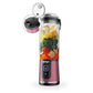 Ninja Blast Portable Blender, Cordless, 18oz. Vessel, Personal Blender BPA Free, Leakproof-Lid and Sip Spout, USB-C Rechargeable, Dishwasher Safe - Metallic Cherry - BC151RD