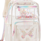 Clear Backpack for Girls Women Transparent Kids Elementary College School Bag Travel Laptop Backpacks Large Bookbags (Beige)