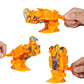 Transformers EarthSpark 1-Step Smash Changers Terran Jawbreaker 4-Inch Action Figure, Robot Toys for Boys and Girls 6 and Up