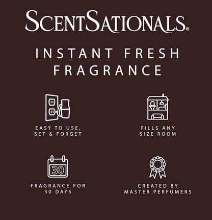 ScentSationals Alchemy Fragrance Oil Plug In Air Freshener Refills 3-Pack - Works w/ Scentsationals Wall Plugs - Packaging May Vary