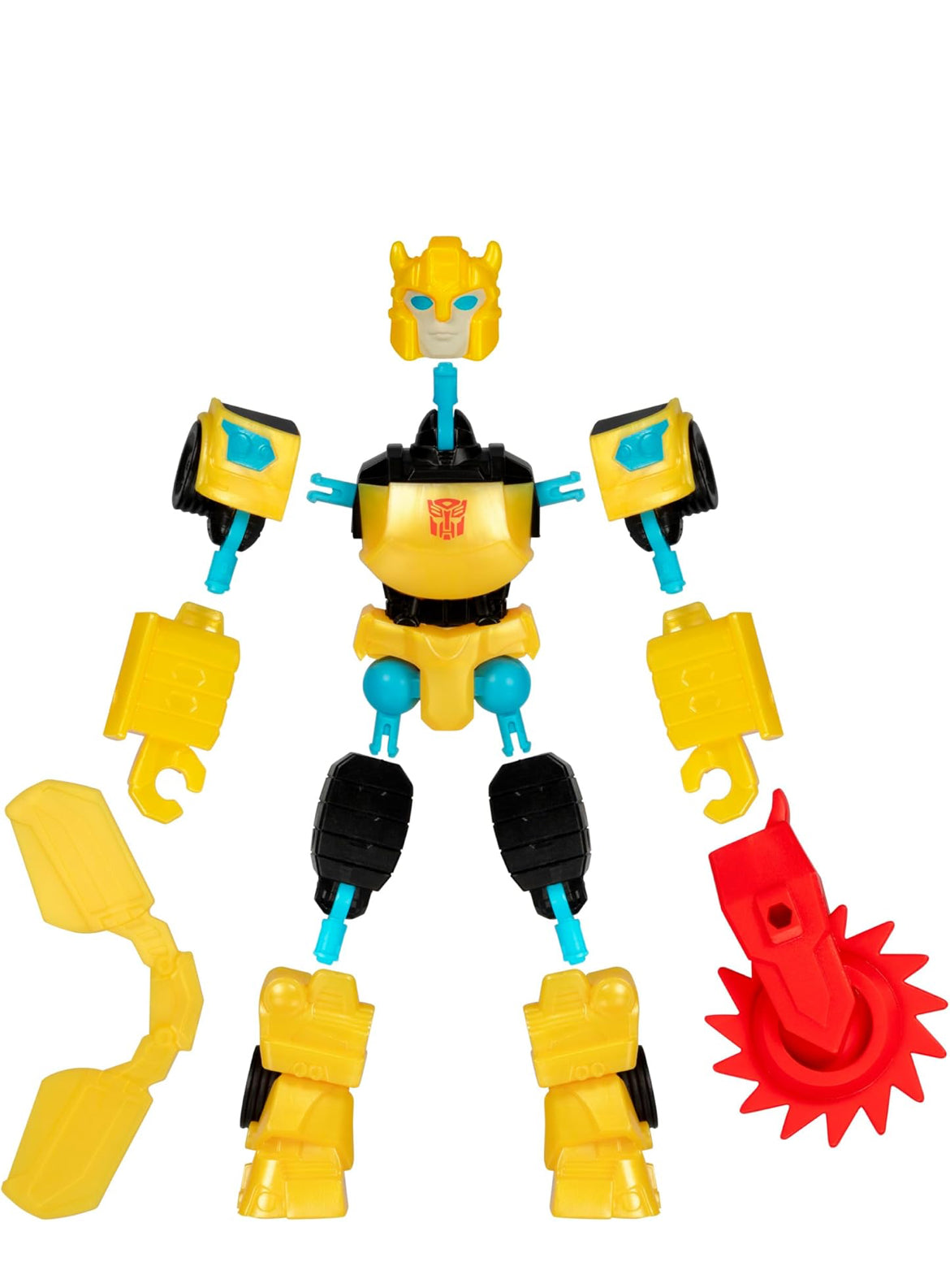 Transformers MixMashers Bumblebee Custom Mix-and-Match Action Figure & Accessories, 5-Inch-Scale (12 cm) Robot Toys for Kids Ages 4+
