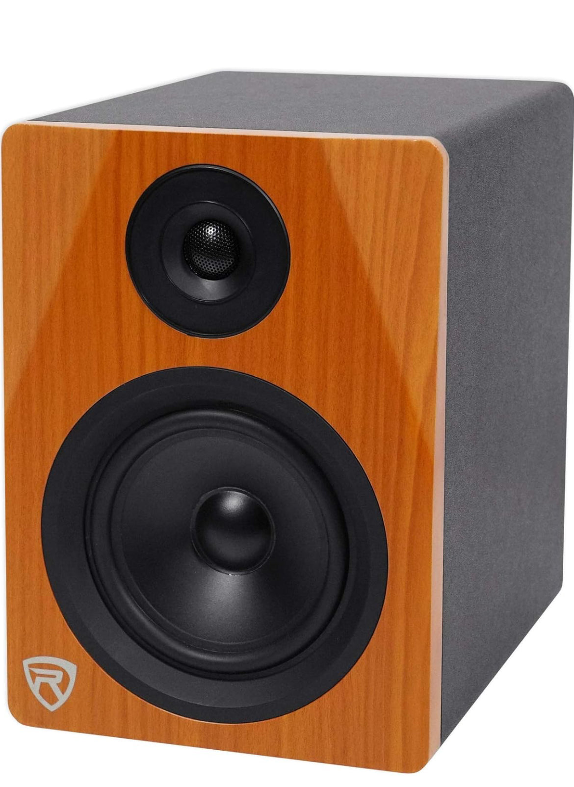 Rockville 5.25" 2-Way 150W Wood Active/Powered Studio Monitor Speaker (DPM5C)