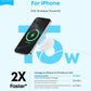 Anker Zolo Magnetic Wireless Charger Qi2 Certified 15W MagSafe Wireless Charging Pad- (White, 1 Pack)