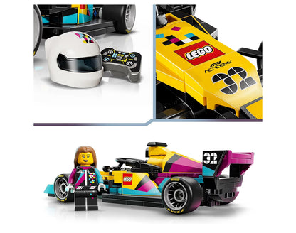 LEGO Speed Champions F1 Renmotor-bou-speelding met F1 Akademie-minifiguur