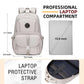 College Backpack, Travel Laptop Backpacks, Large Kids School Bag for Teens Girls Boys Students Bookbag Fit for 15.6 Inch Computer Waterproof Business Work Back Pack for Women Men Daypack Beige