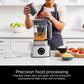 Ninja Blender and Food Processor Combo, Foodi Power Blenders For Kitchen and Personal Size 72-oz. Glass Pitcher & To-Go Cups -Silver SS401