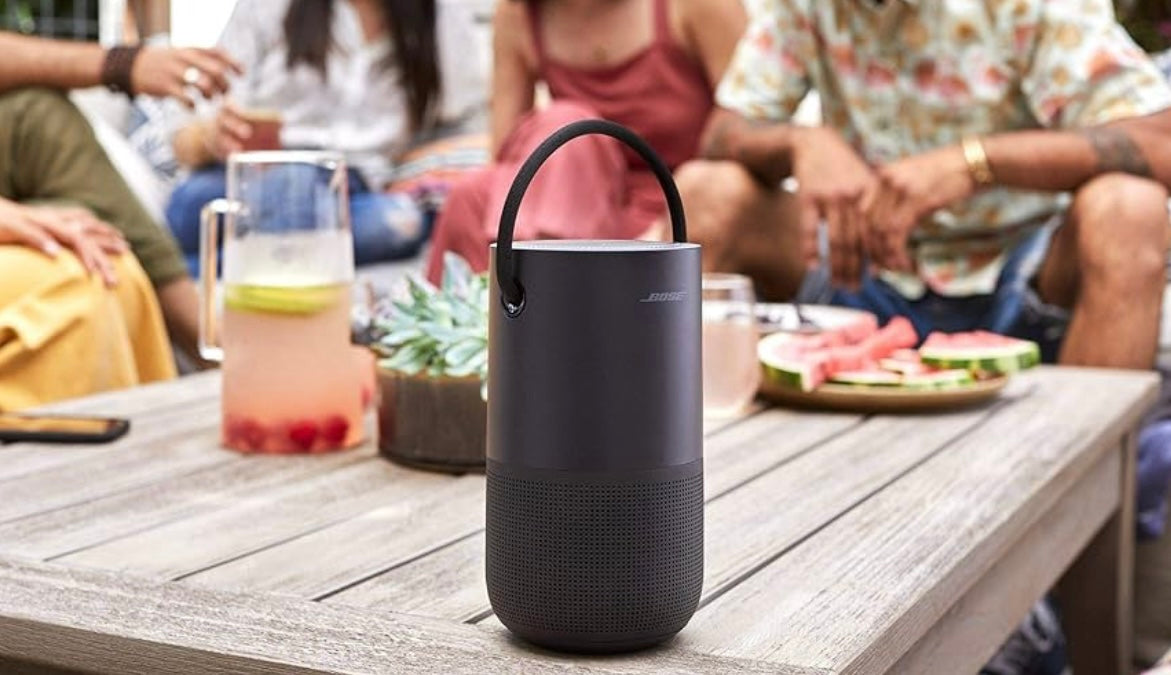 Bose Portable Smart Speaker — Wireless Bluetooth Speaker w/  Alexa Voice Control - Black