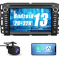 Car Stereo Android GPS Navigation Head Unit w/ CarPlay Android Auto Multimedia -Backup Camera for Chevrolet Silverado GMC Sierra Yukon 2007-2013