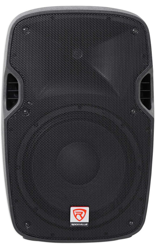(2) Rockville SPGN128 12" 2400W DJ PA Speakers 8-Ohm+Speaker Bags BUNDLE